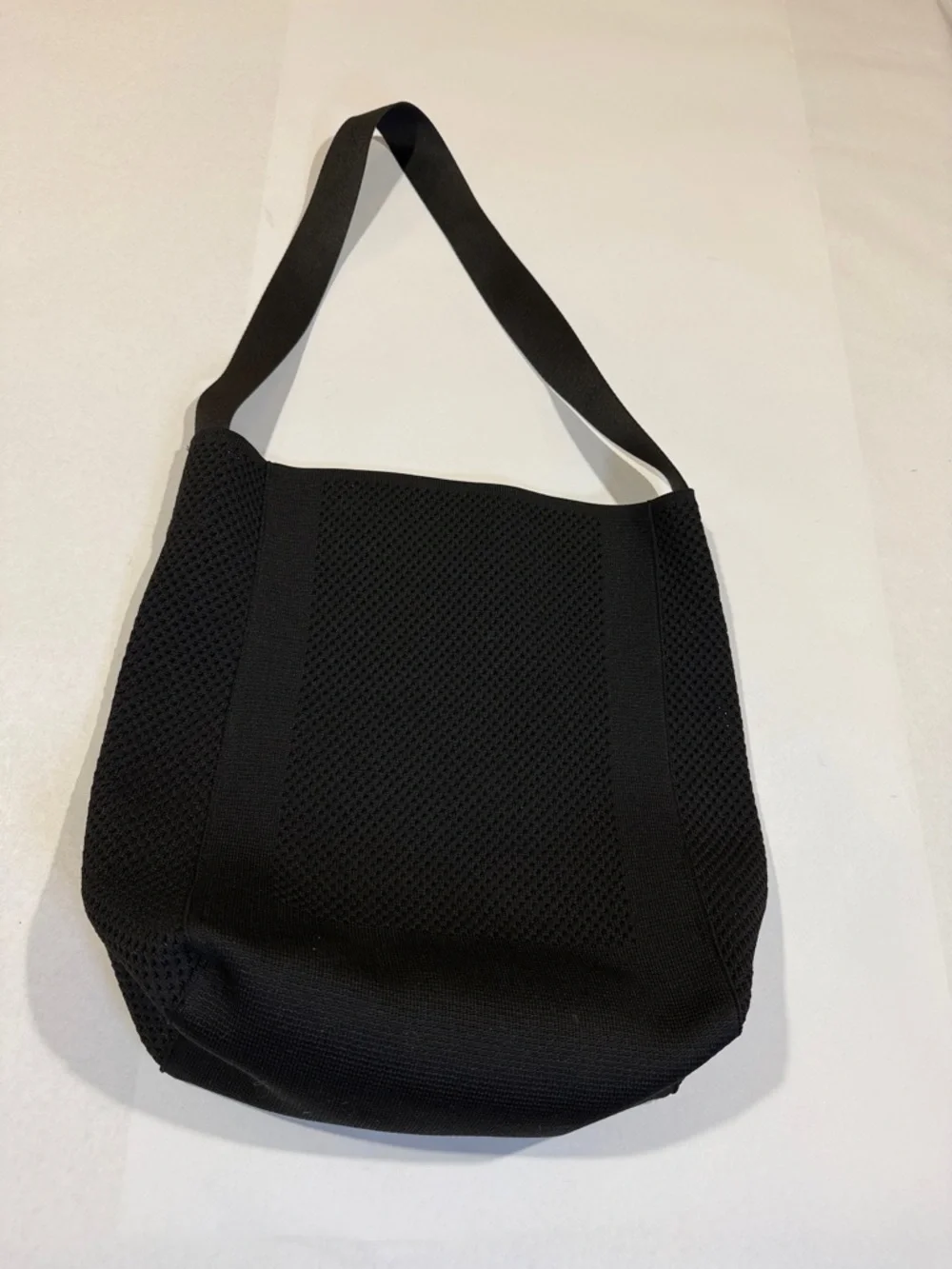 EVERLANE The Do-it-all Tote Black Mesh Shoulder Messenger Bag Tote - Picture 8 of 14